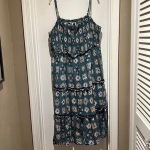 Universal Thread teal midi dress
